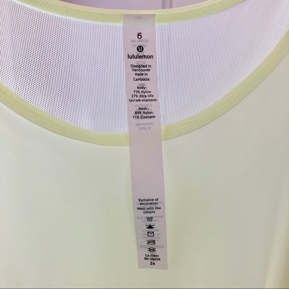 NWT Lululemon Tank - Picture 3 of 4